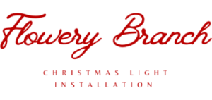 Flowery Branch Christmas Light Installation