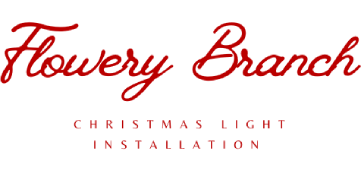 Flowery Branch Christmas Light Installation