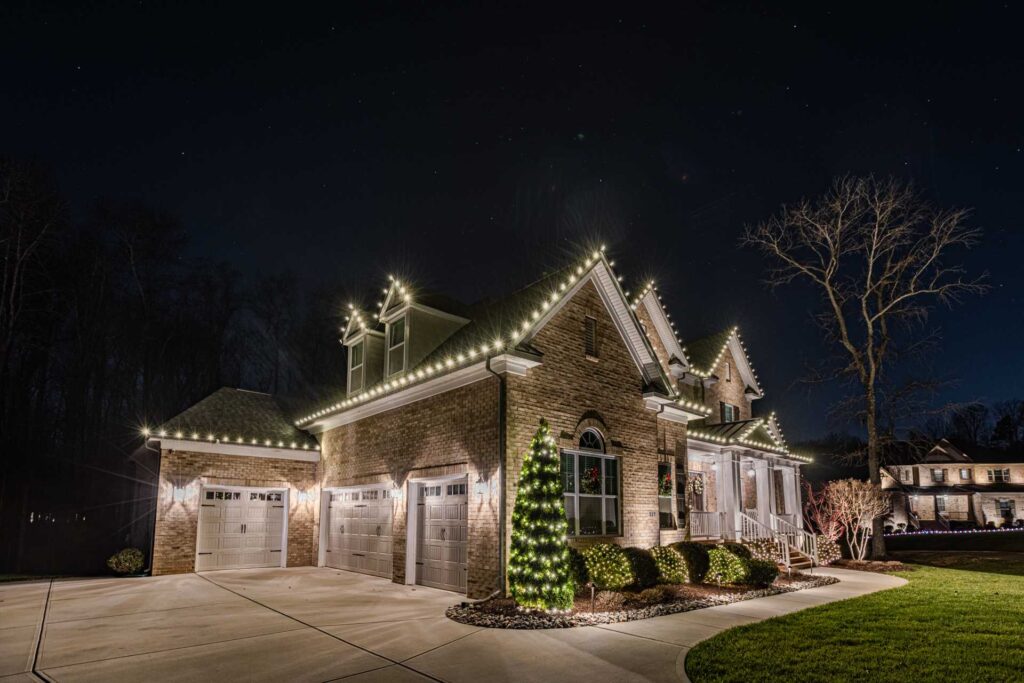 Residential Christmas Lights Installation