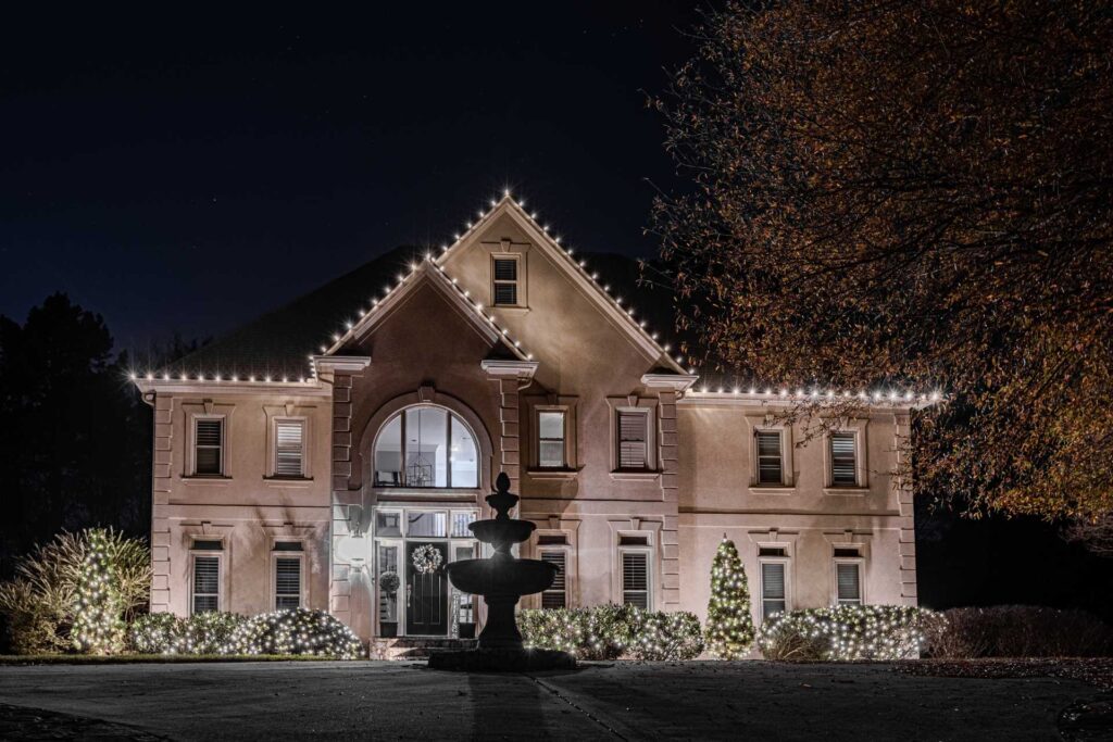 Custom Christmas Lights Designed for Your Property